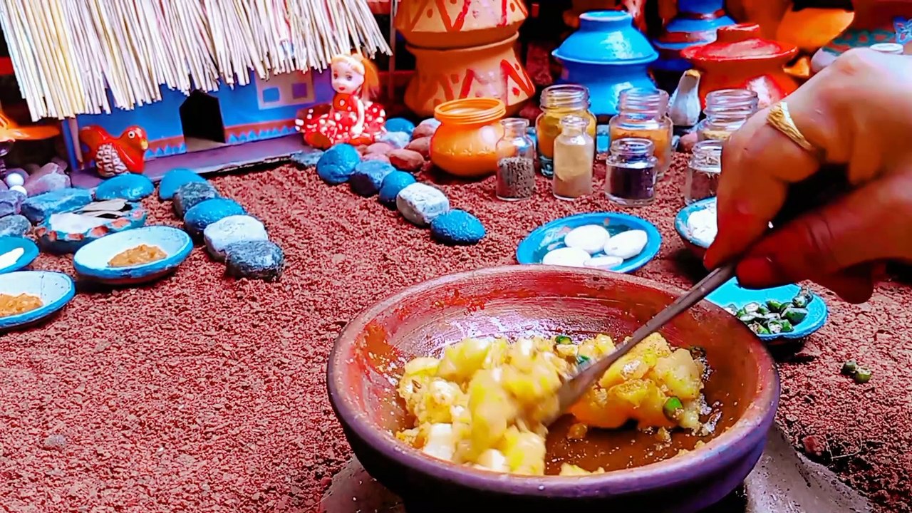 Miniature Samosa Miniature Cooking Miniature food indian recipes Minotis Kitchen