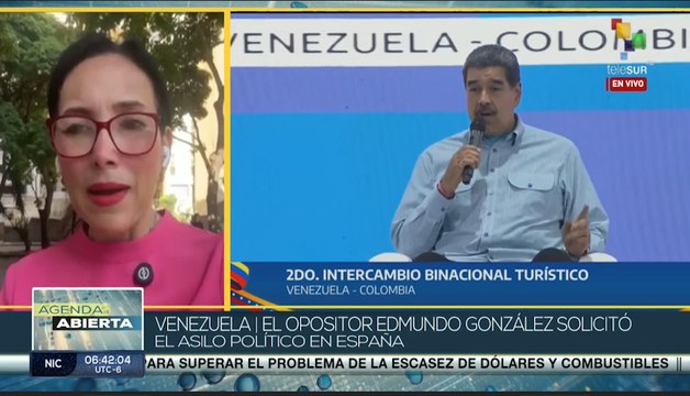 Ex candidato de la extrema derecha Edmundo González abandona Venezuela