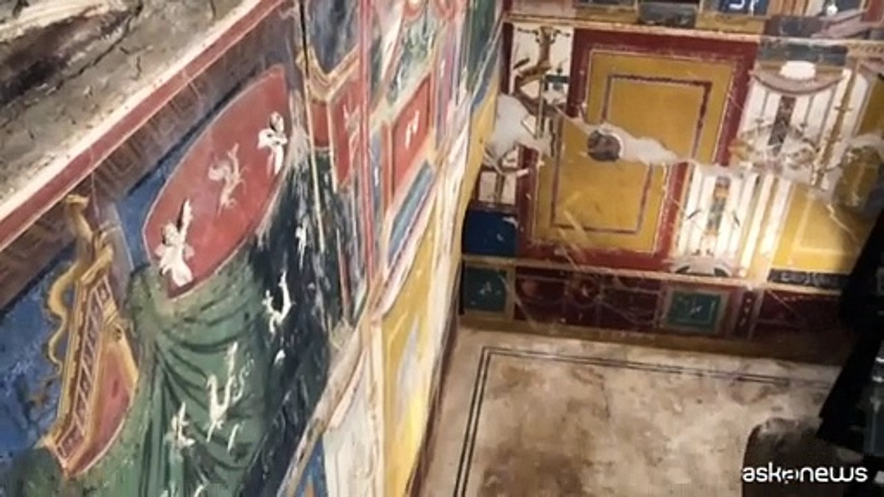 Ecco i colori della Villa Romana di Positano, presto nuovi scavi