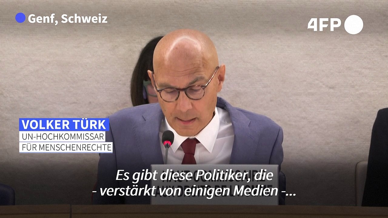 UN-Menschenrechtskommissar warnt vor 'dystopischer Zukunft'