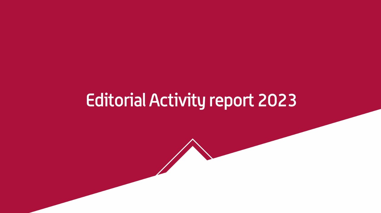 Editorial activity report 2023 of the ANSM