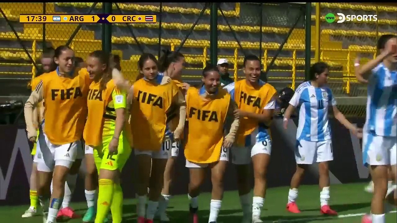 Argentina 1 – 0 Costa Rica | Resumen | Selección Femenina Sub-20