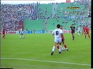 South Korea v Uruguay Group E 21-06-1990
