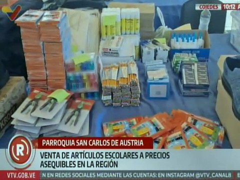 Cojedes | Feria escolar ofrece calidad y buenos precios en el bulevar Chino Cantón en San Carlos