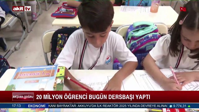 Yaz tatili bitti, okullar açıldı