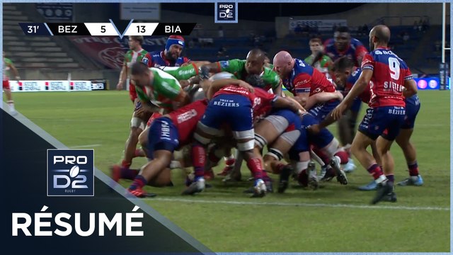 PRO D2 Saison 2024-2025 J02 - Résumé AS Béziers Hérault - Biarritz Olympique