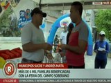 Sucre | Feria del Campo Soberano beneficia a más de 6 mil familias del mcpio. Andrés Mata