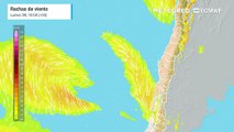Rachas de viento de hasta 50 km/h para la Región Metropolitana