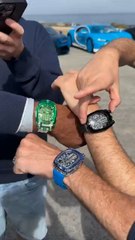 "Pebble Beach 2024 With Some Serious Watch And Car Fashion Follow For More Videos Have Trendingreels"...!!