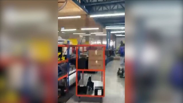 Explosão e Fogo: Vídeo mostra trabalho de resgate a trabalhadores e combate às chamas