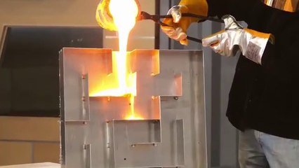 Lava vs Lasers - Which Is More Destructive? #MarkRober