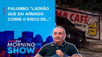 Motorista reage a ASSALTO e ATROPELA SUSPEITOS; Palumbo SOLTA O VERBO
