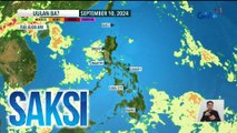 Pag-ulan sa ilang lugar sa bansa, posible bukas | Saksi