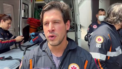 Conforme médico do Samu, explosão em fábrica deixou três pessoas em estado grave