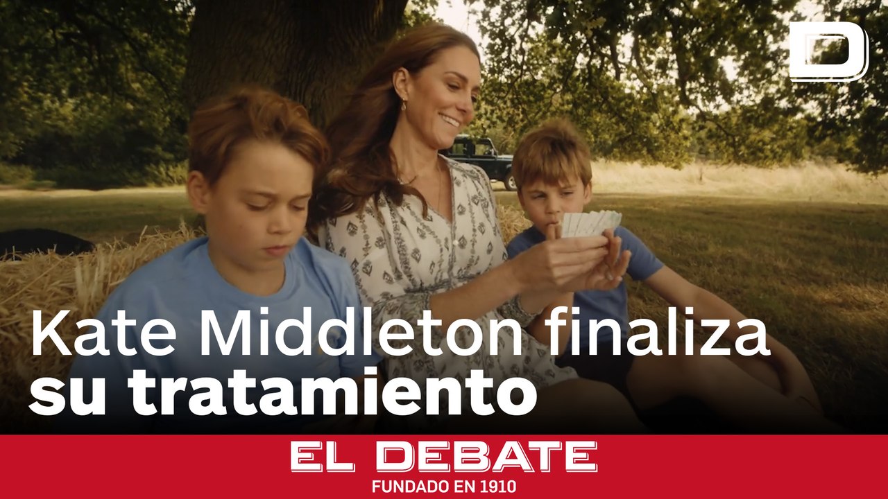 Kate Middleton anuncia que ha acabado su tratamiento de quimioterapia