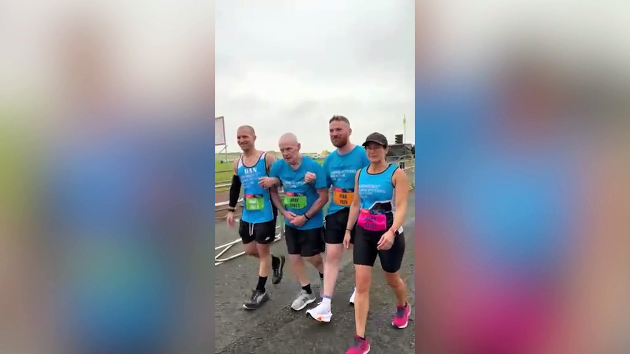 Grandad from Lancaster completes Great North Run