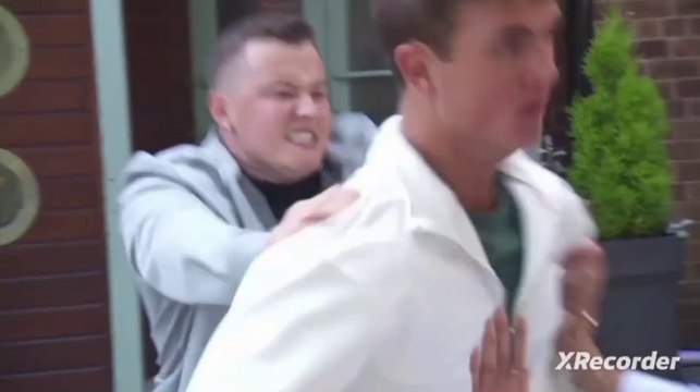 Hollyoaks Robbie Roscoe Grabs JJ Osborne & Dave Williams Grabs Robbie 5th September 2024 Ep 1