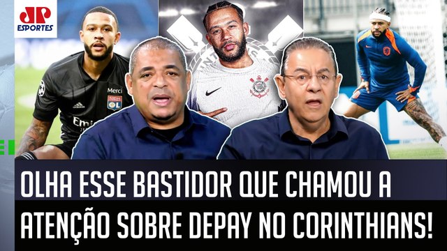 ISSO É MUITO ESTRANHO, cara! A INFORMAÇÃO é que o Depay... OLHA esse BASTIDOR sobre o Corinthians!