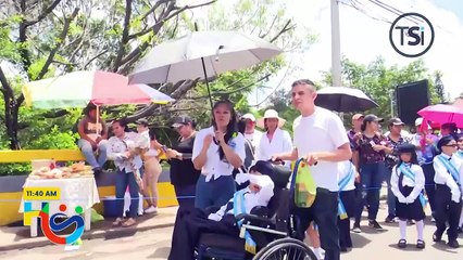 El estudiante Jesús Emanuel se convierte en un ejemplo de civismo en los desfiles patrios.