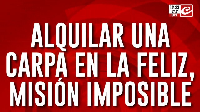 Los precios de carpas para esta temporada en Mardel se triplicaron