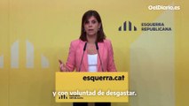 ERC insinúa que Junqueras ha filtrado mensajes de Marta Rovira sobre los carteles de Maragall