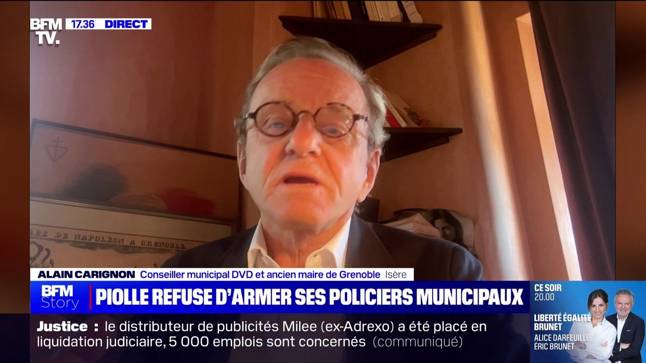 "Une police non armée dans un Far West (…) est inutile": Alain Carignon, ancien maire DVD de Grenoble, réagit à la mort par balles d'un employé municipal