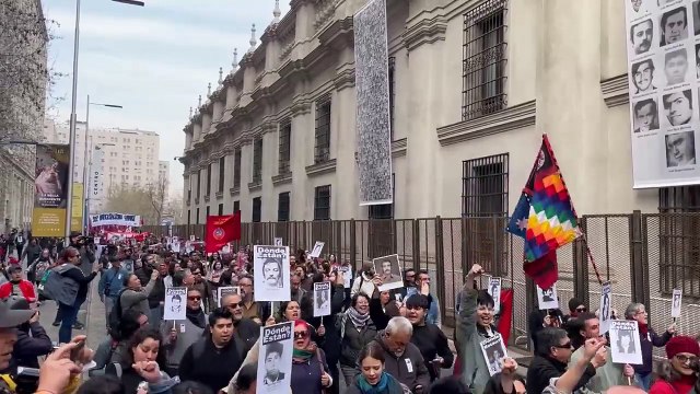 En Chile recuerdan a las víctimas de la dictadura de Pinochet