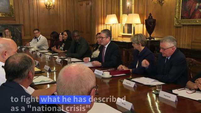 UK Prime Minister launches anti-knife crime coalition