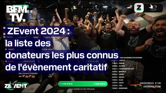 Léon Marchand, Léna Situations, Antoine Griezmann: ces personnalités qui ont donné au ZEvent