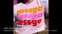 Advance Australia posts video of Alex Dyson dancing