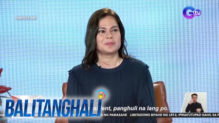 VP Sara Duterte sa posibilidad na ma-defund ang OVP - "Handa kami, handa ako" | Balitanghali