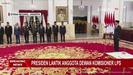 [BREAKING NEWS] Presiden Jokowi Lantik Aida Suwandi Budiman sebagai Anggota Dewan Komisioner LPS