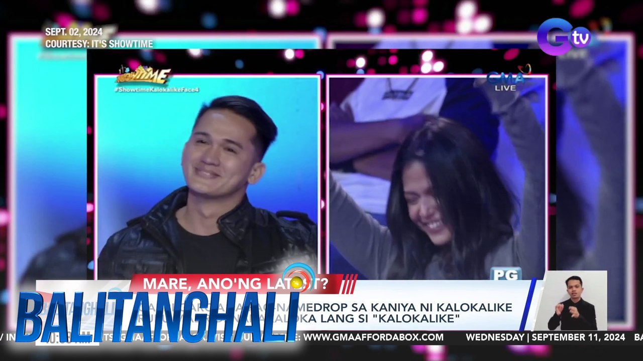 Gabbi Garcia sa pag-namedrop sa kaniya ni Kalokalike Ruru Madrid - Nakakaloka lang si "Kalokalike" | Balitanghali