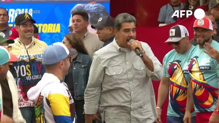 Maduro dice que quería ir al debate en EEUU pero le "robaron el avión"