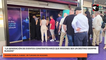 “La generación de eventos constantes hace que Misiones sea un destino siempre elegido”