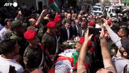 Nablus, grande partecipazione ai funerali dell'attivista americana