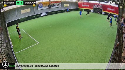 But de Sergio L - LES COPAINS D'ABORD 1