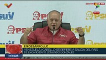 Cabello: Venezuela tiene moral y no le hacemos favores a nadie