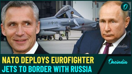 Trouble for Putin? Germany’s Eurofighters Land 180 km from Russian Border,  Sparks Tensions