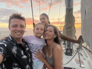 Family sail from UK to Africa and across the ATlantic