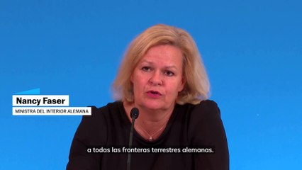 Alemania aumenta el control fronterizo para protegerse "del terrorismo y de la delincuencia"