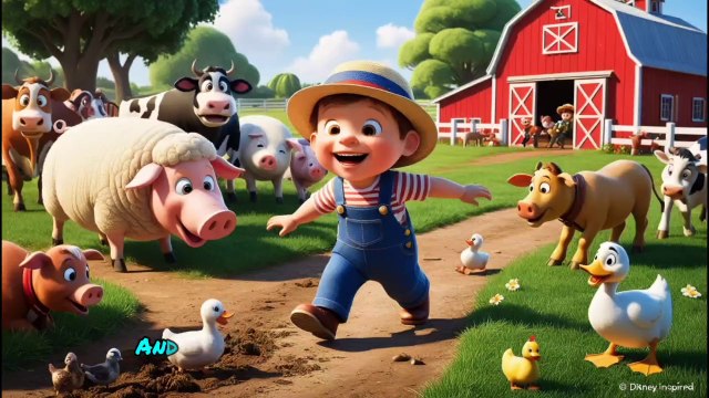 Old MacDonald Had a Farm | Fun Nursery Rhymes for Kids | Animal Sounds...