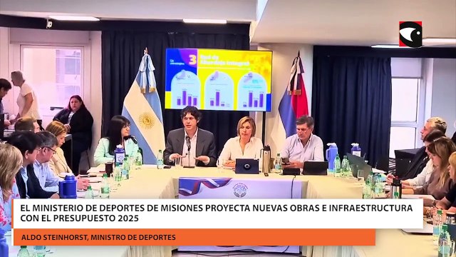 El Ministerio de Deportes de Misiones proyecta nuevas obras e infraestructura con el presupuesto 2025