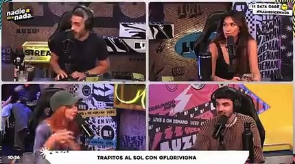 Flor Vigna acorraló a Momi Giardina