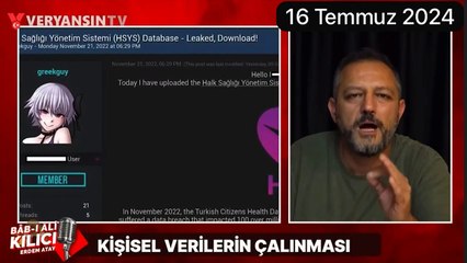 Erdem Atay 1,5 ay öncesinden söylemişti: BTK 108 milyon yurttaşın tüm kişisel verilerinin çalındığını kabul etti