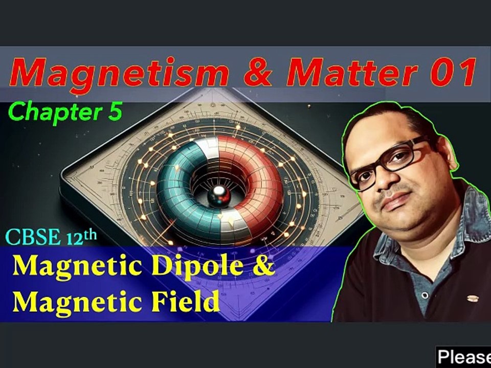 Magnetism & Matter 01 | Magnetic Dipole #sufalphysicsforum