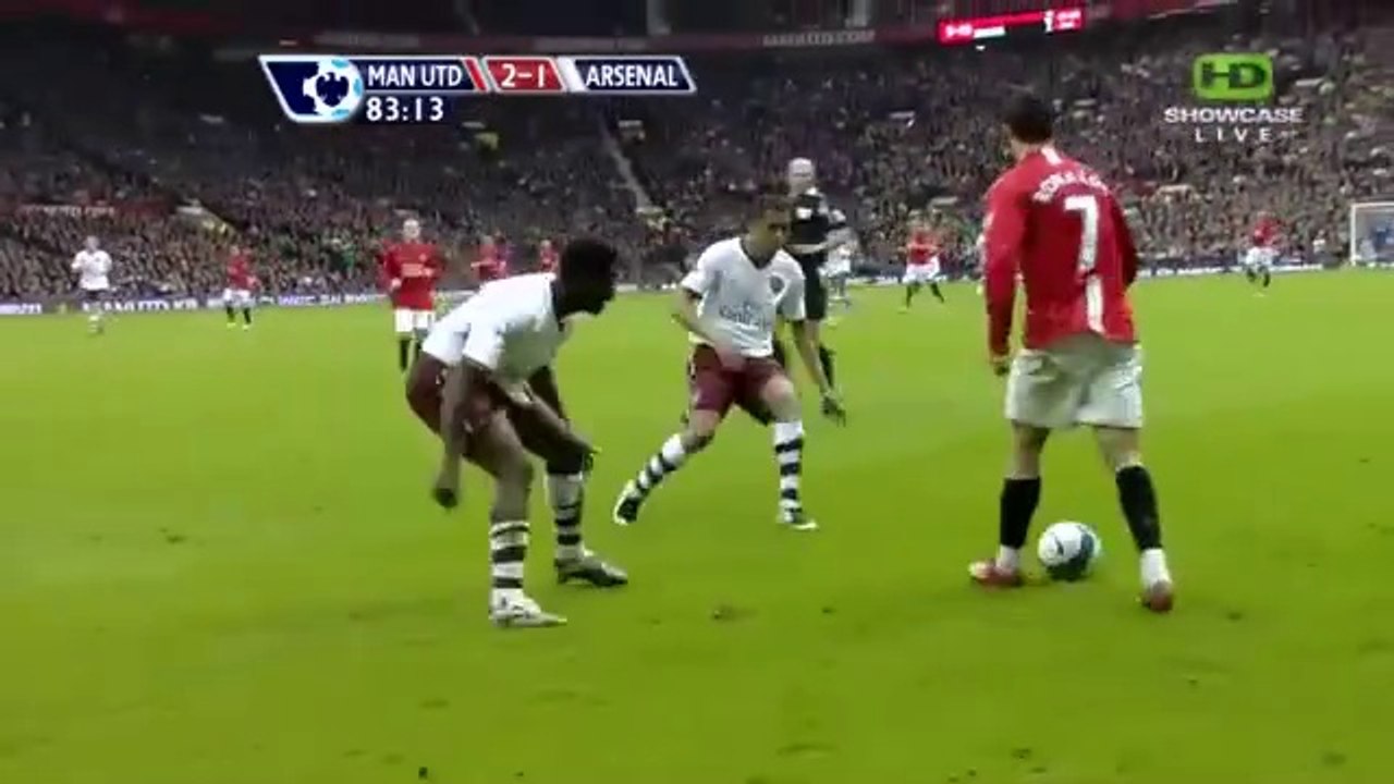 Cristiano RONALDO Vs Arsenal ● English Commentary ● EPL - Home HD 720p (13_04_2008)