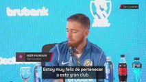 Muniain, en su presentación en San Lorenzo: 