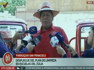 Video herunterladen: Bricomiles dan inicio al plan de limpiezas de escuelas en el Zulia