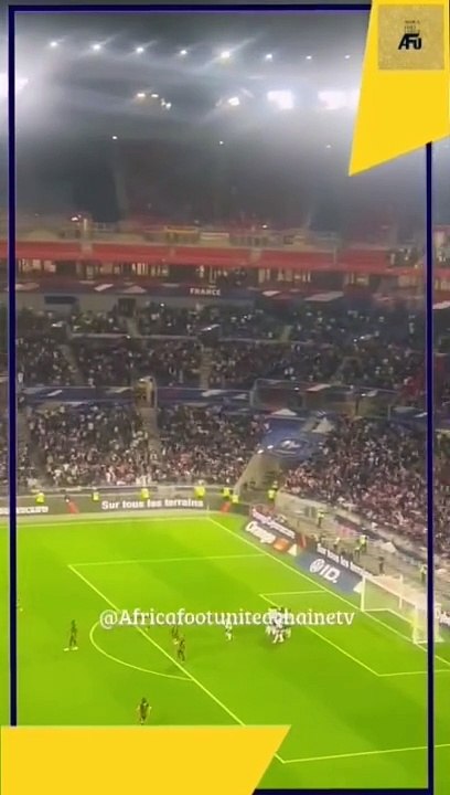 L'ambiance à Lyon après l'ouverture du score pour les bleus face aux Diables Rouges #FRABEL #kolomuani